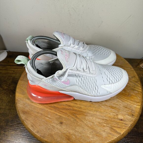 Nike Air Max 270 White Honeydew Women's Size 8.5 Shoes 943345-113 - Picture 1 of 9